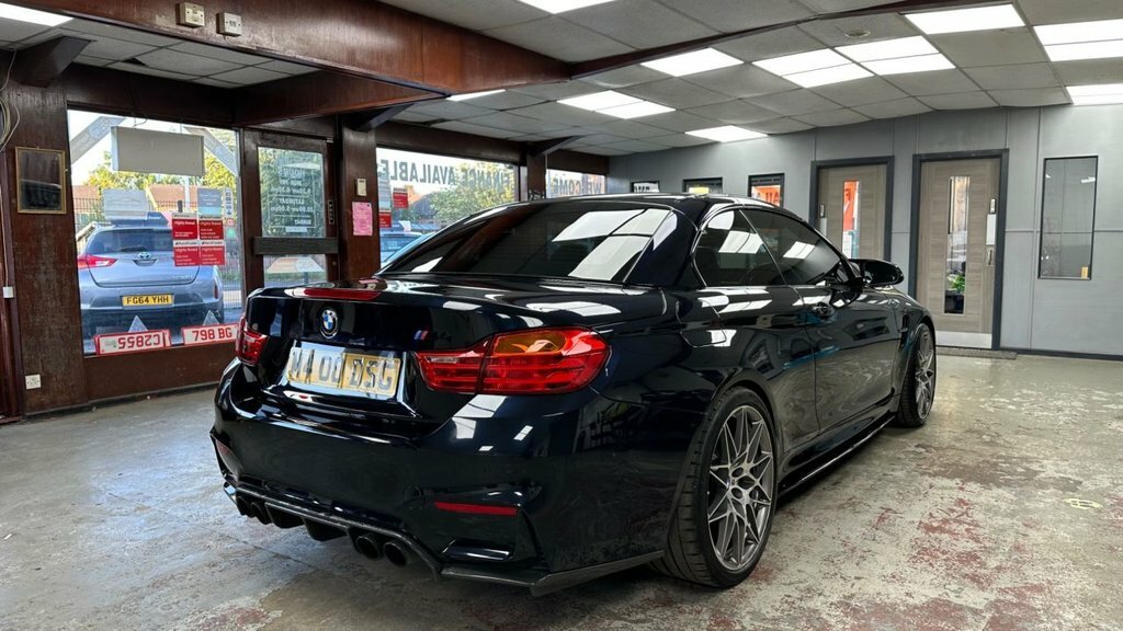 BMW M4 Convertible 3.0 Biturbo Convertible Dct Blue #13