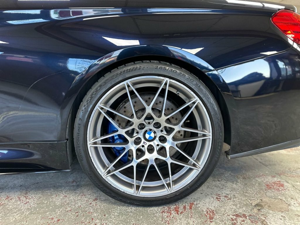 BMW M4 Convertible 3.0 Biturbo Convertible Dct Blue #38