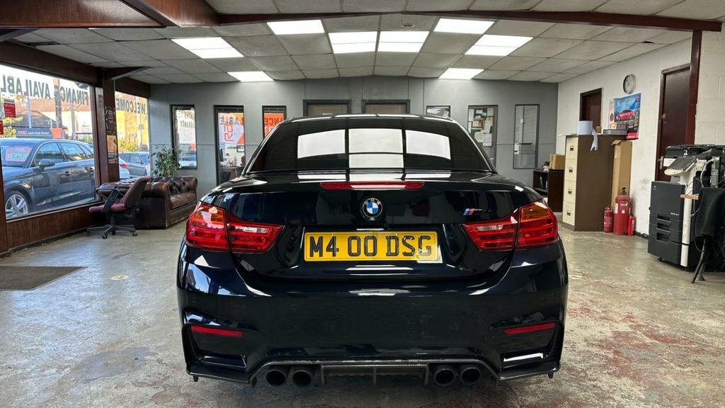 BMW M4 Convertible 3.0 Biturbo Convertible Dct Blue #11