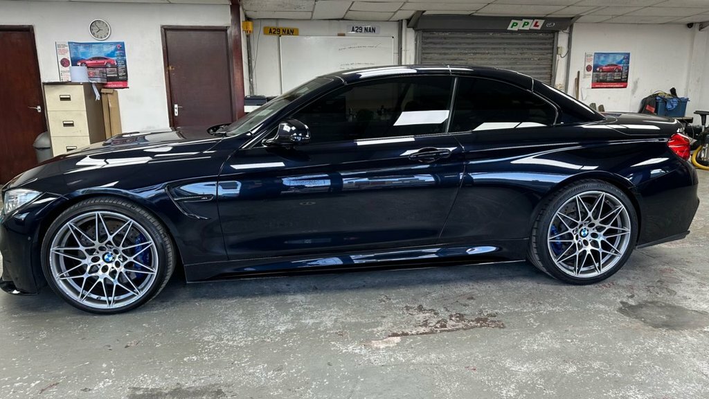 BMW M4 Convertible 3.0 Biturbo Convertible Dct Blue #7