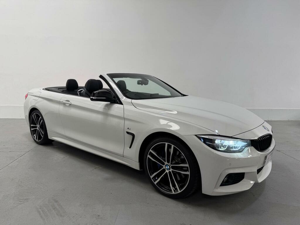 BMW 4 Series Convertible 2.0 420I Gpf M Sport Euro 6 Ss White