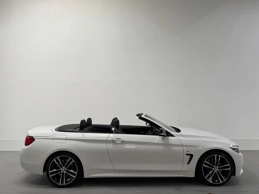 BMW 4 Series Convertible 2.0 420I Gpf M Sport Euro 6 Ss White #4