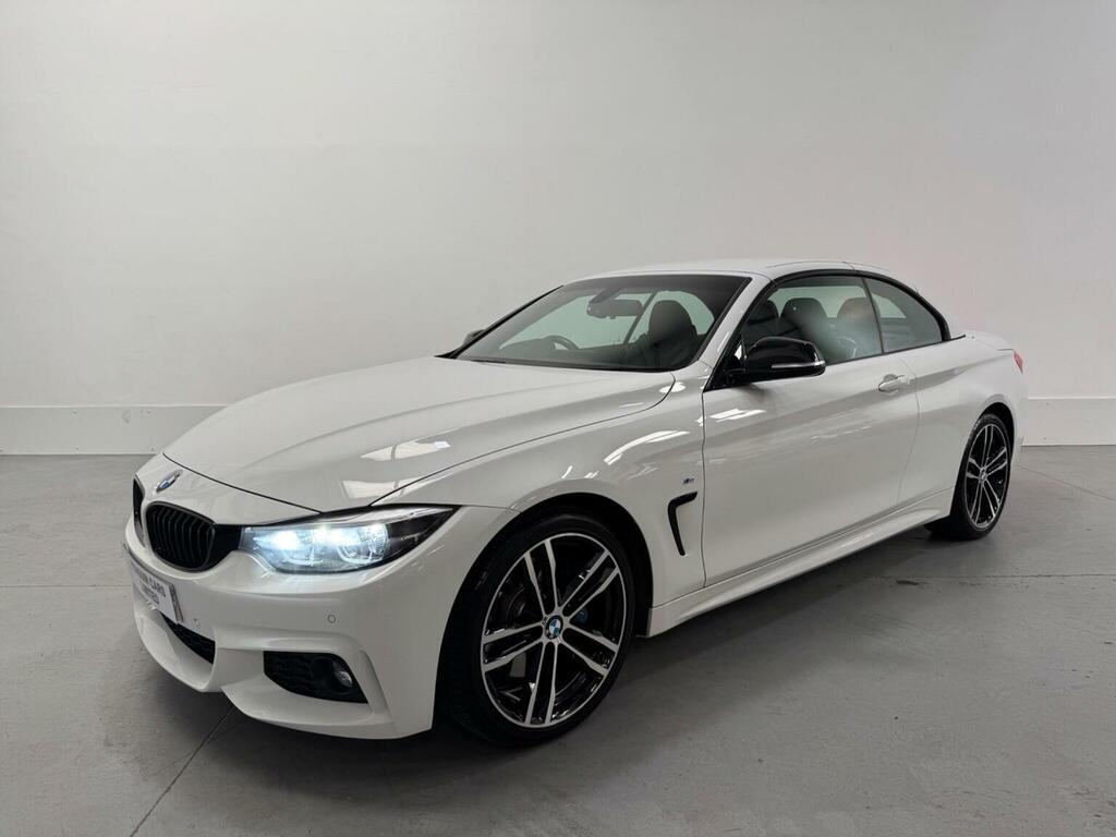 BMW 4 Series Convertible 2.0 420I Gpf M Sport Euro 6 Ss YG69FTT White #6