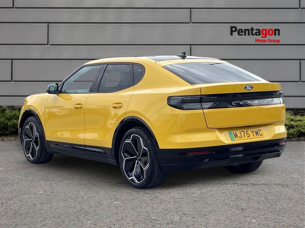 Ford Capri Extended Range 79Kwh Premium Suv MJ75YMC Yellow #2