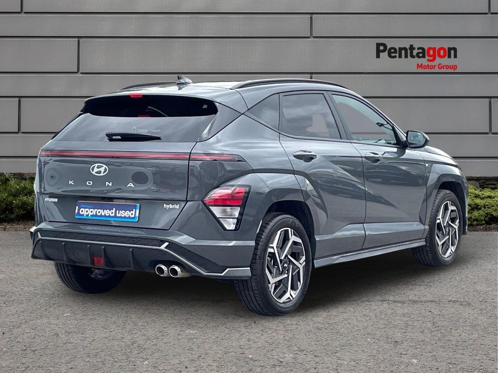 Hyundai Kona 1.6 H Gdi N Line Suv Hybrid Dct Euro 6 EJ75XVE Grey #4