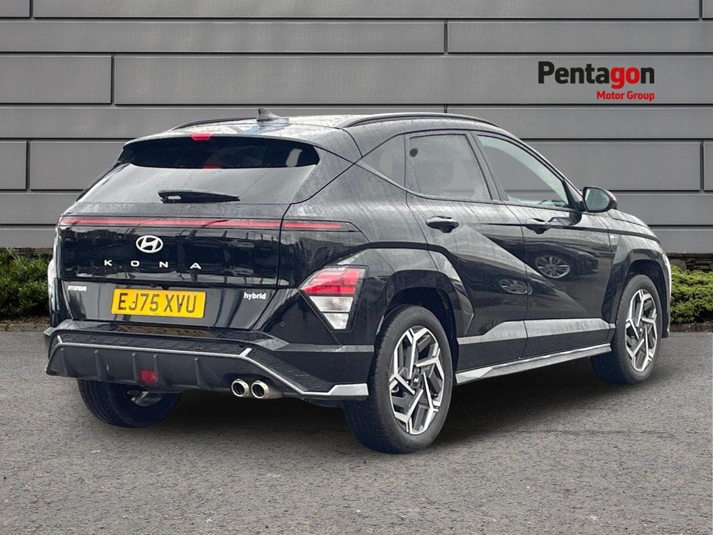 Hyundai Kona 1.6 H Gdi N Line Suv Hybrid Dct Euro 6 EJ75XVU Black #4