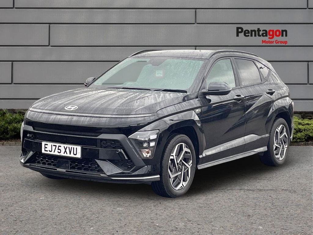 Hyundai Kona 1.6 H Gdi N Line Suv Hybrid Dct Euro 6 EJ75XVU Black #3