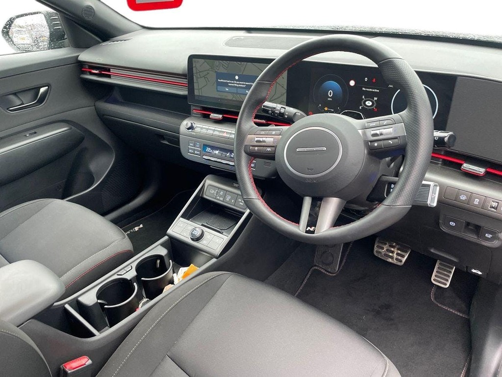 Hyundai Kona 1.6 H Gdi N Line Suv Hybrid Dct Euro 6 EJ75XVU Black #5