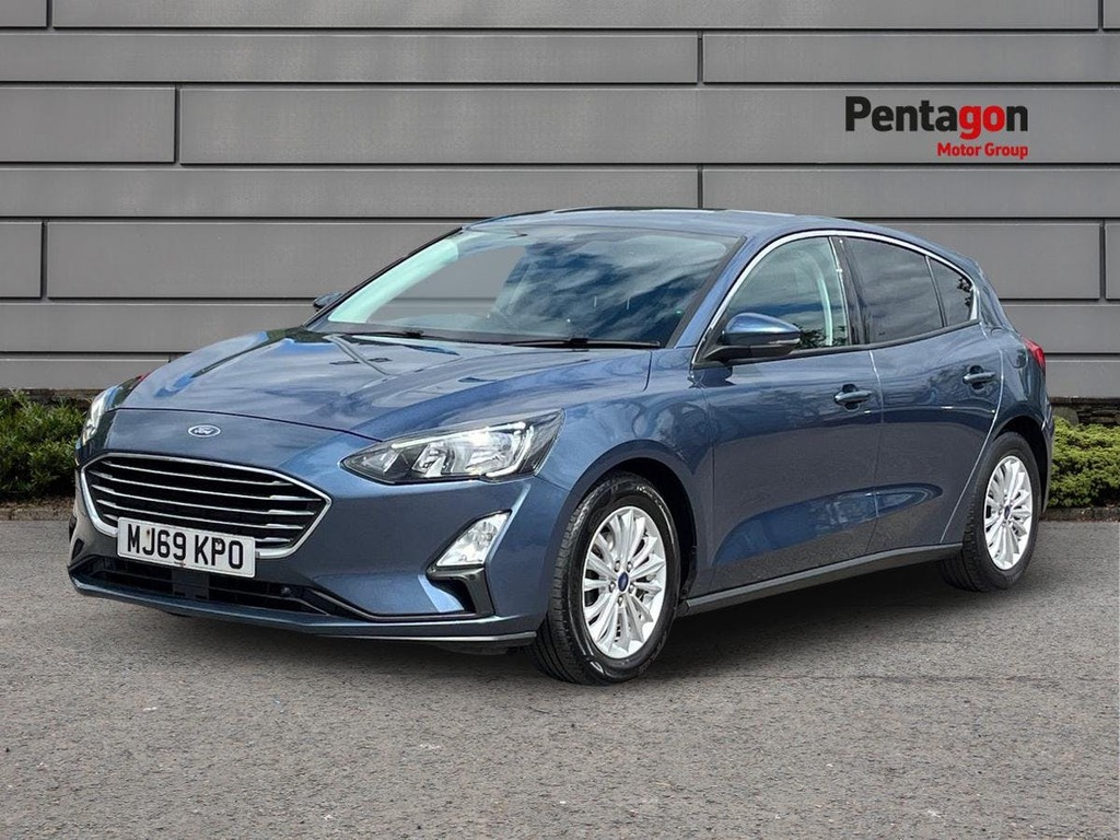 Ford Focus 1.0T Ecoboost Titanium Hatchback MJ69KPO Blue #3
