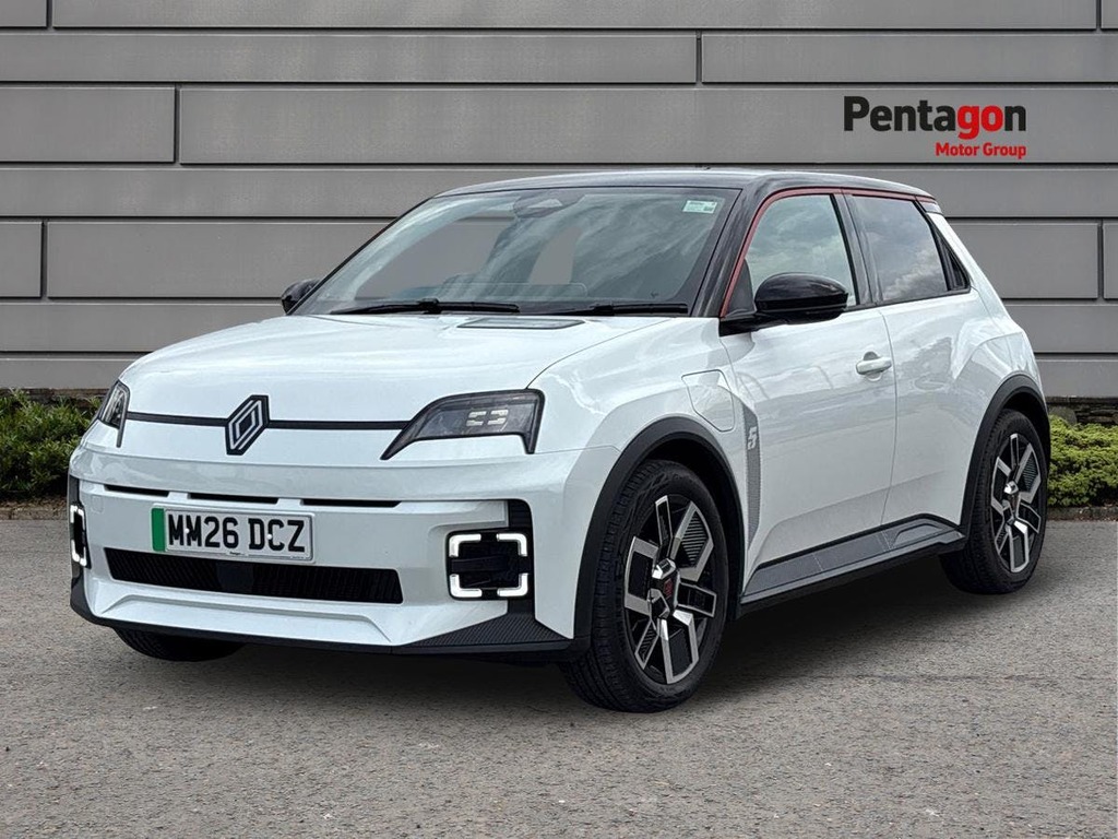 Renault 5 E-Tech Comfort Range 52Kwh Techno Plus Hatchback Elec MM26DCZ White #3