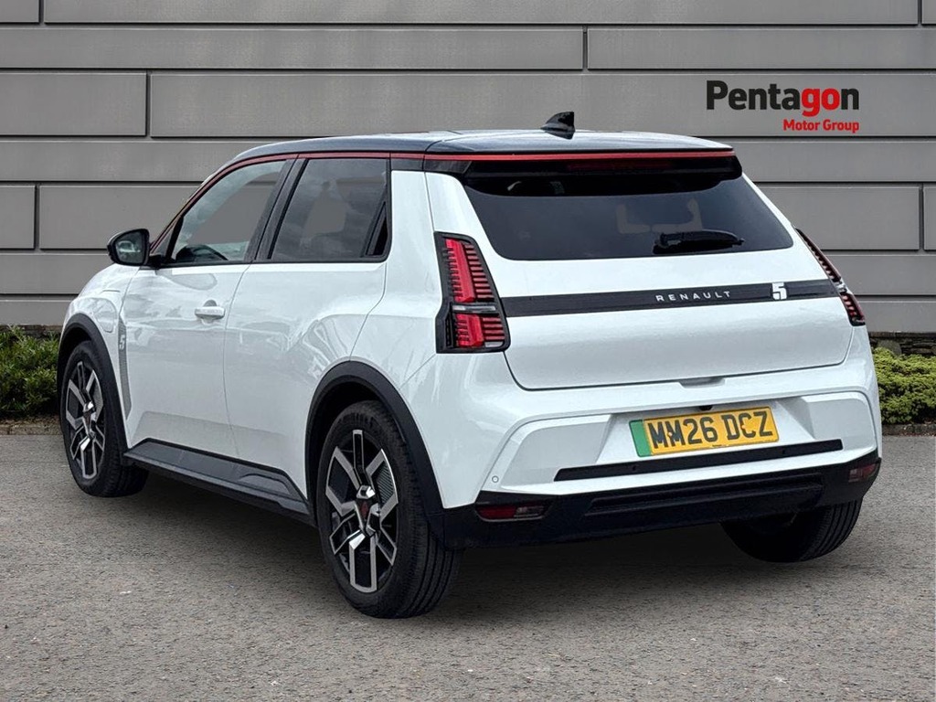 Renault 5 E-Tech Comfort Range 52Kwh Techno Plus Hatchback Elec MM26DCZ White #2