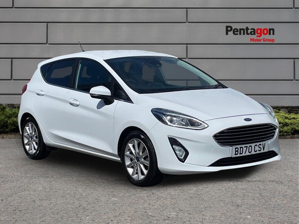Ford Fiesta 1.0T Ecoboost Mhev Titanium Hatchback M BD70CSV White