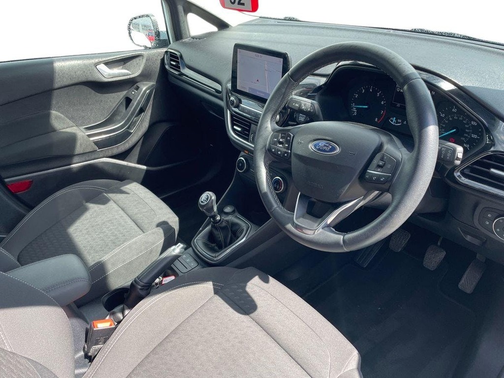 Ford Fiesta 1.0T Ecoboost Mhev Titanium Hatchback M BD70CSV White #5