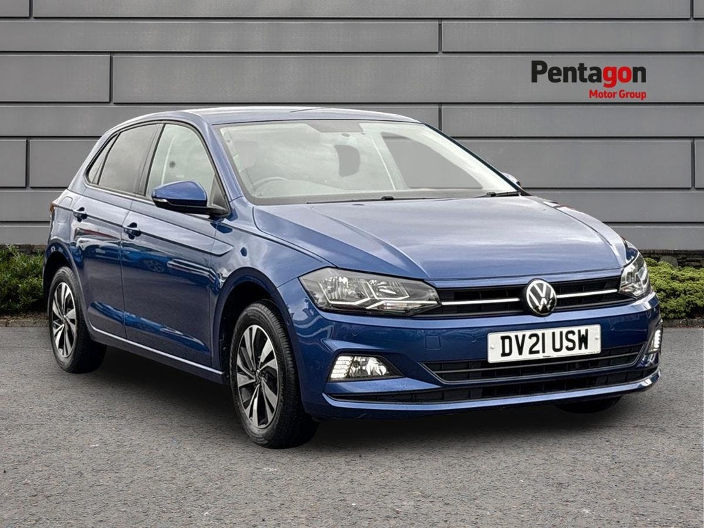 Volkswagen Polo 1.0 Evo Match Hatchback Euro 6 Blue