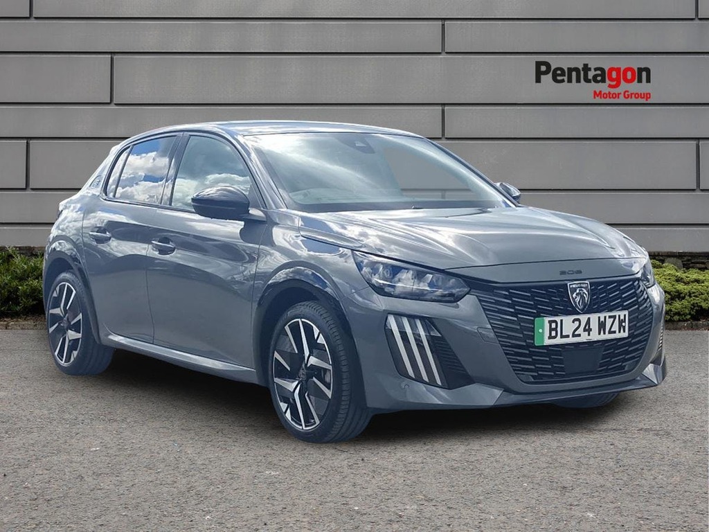 Peugeot e-208 51Kwh Gt Hatchback 7.4Kw Charge Grey