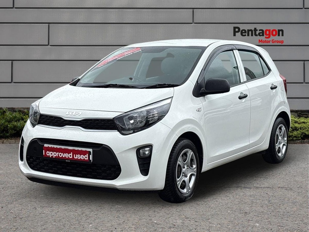 Kia Picanto 1.0 1 Hatchback Euro 6 66 Bhp WM67OKA White #3