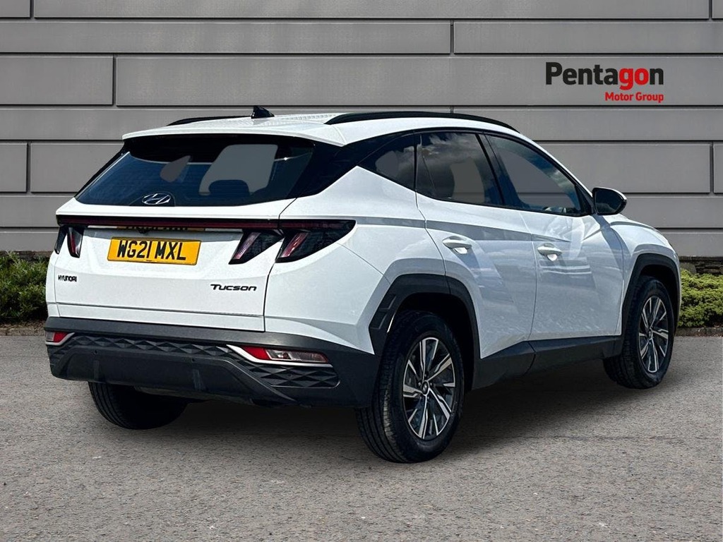 Hyundai Tucson 1.6 T Gdi Se Connect Suv Euro 6 WG21MXL White #4