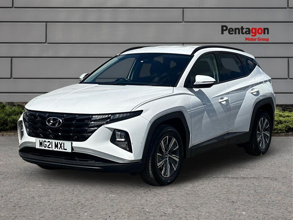 Hyundai Tucson 1.6 T Gdi Se Connect Suv Euro 6 WG21MXL White #3