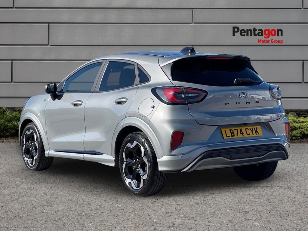 Ford Puma 1.0T Ecoboost Mhev St Line X Suv Hybrid LB74CYK Silver #2