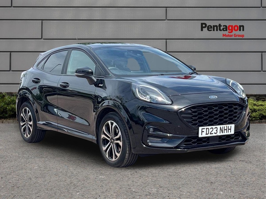 Ford Puma 1.0T Ecoboost Mhev St Line Suv Hybrid M Black