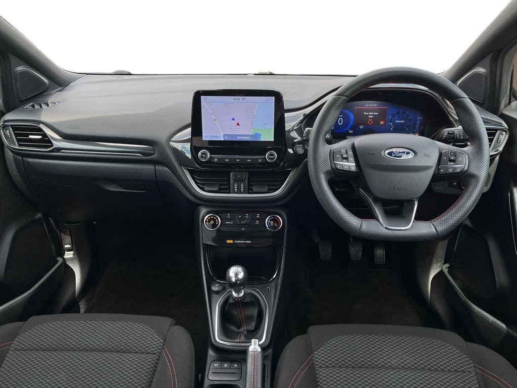 Ford Puma 1.0T Ecoboost Mhev St Line Suv Hybrid M FD23NHH Black #6