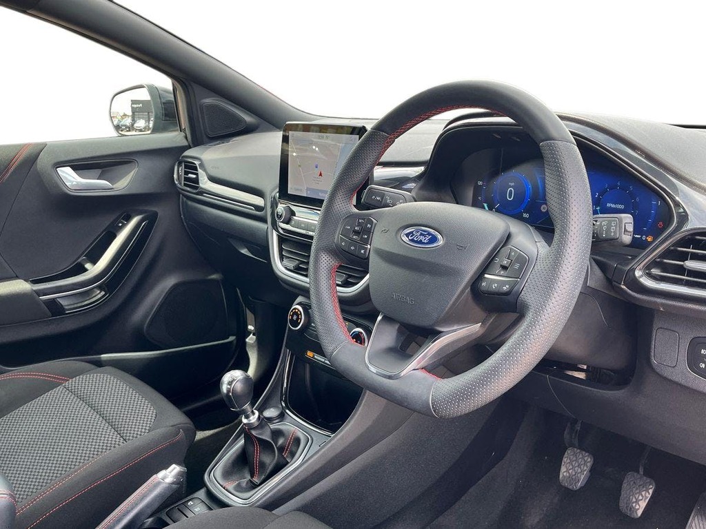Ford Puma 1.0T Ecoboost Mhev St Line Suv Hybrid M FD23NHH Black #5