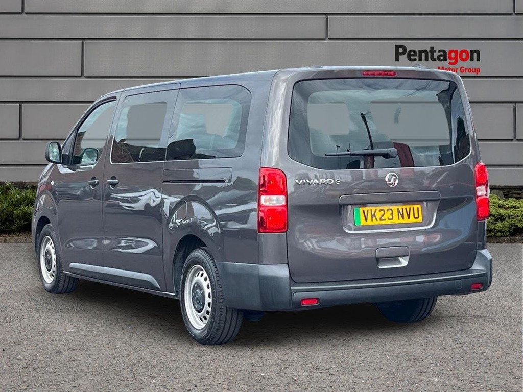 Vauxhall Vivaro 50Kwh Combi Mpv Lwb 9 Seat, 11K Grey #2