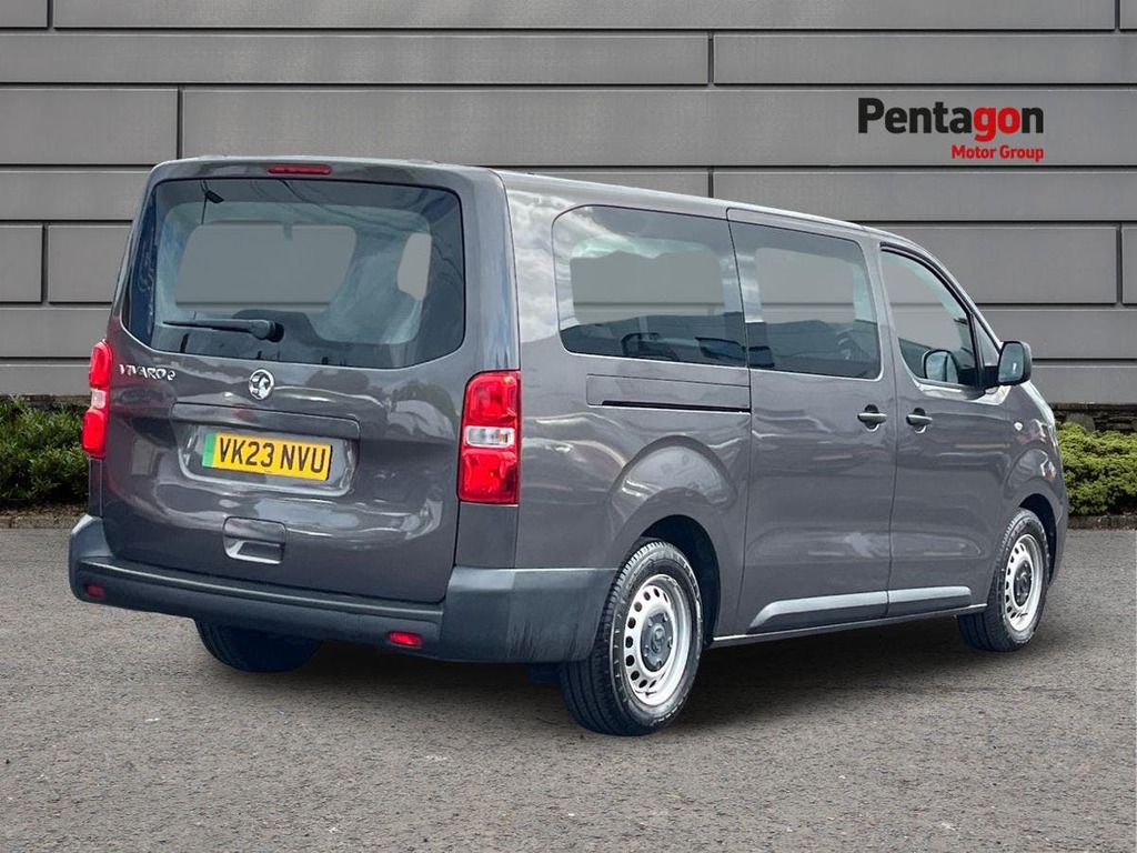 Vauxhall Vivaro 50Kwh Combi Mpv Lwb 9 Seat, 11K Grey #4