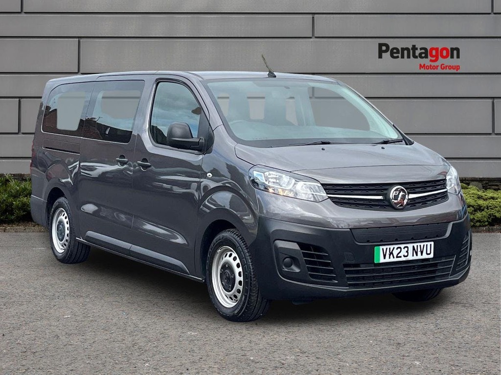 Vauxhall Vivaro 50Kwh Combi Mpv Lwb 9 Seat, 11K Grey