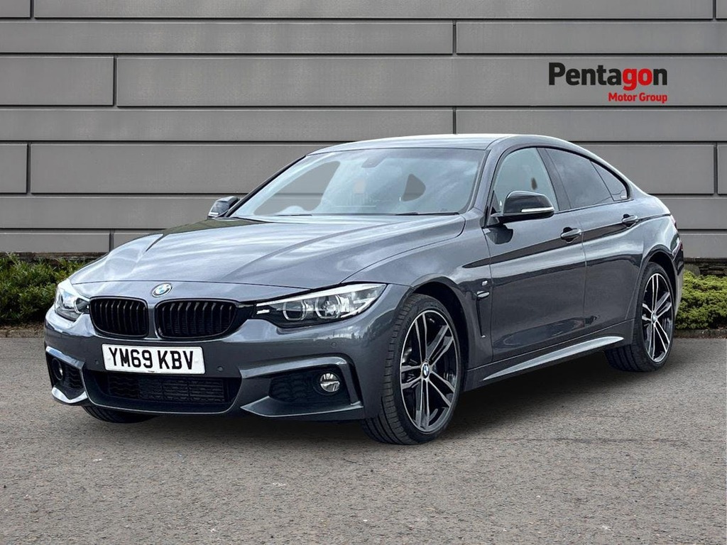 BMW 4 Series Gran Coupe 3.0 435D M Sport Hatchback Xdrive YM69KBV Grey #3