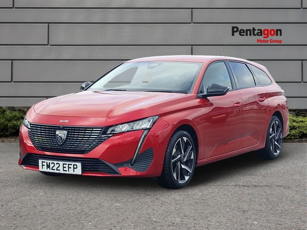 Peugeot 308 SW 1.2 Puretech Allure Premium Estate Eat FM22EFP Red #3