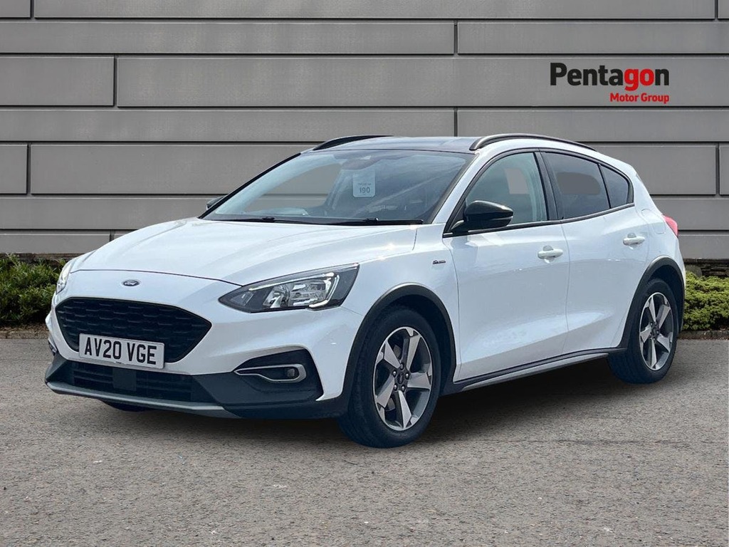 Ford Focus 1.0T Ecoboost Active Hatchback E AV20VGE White #3