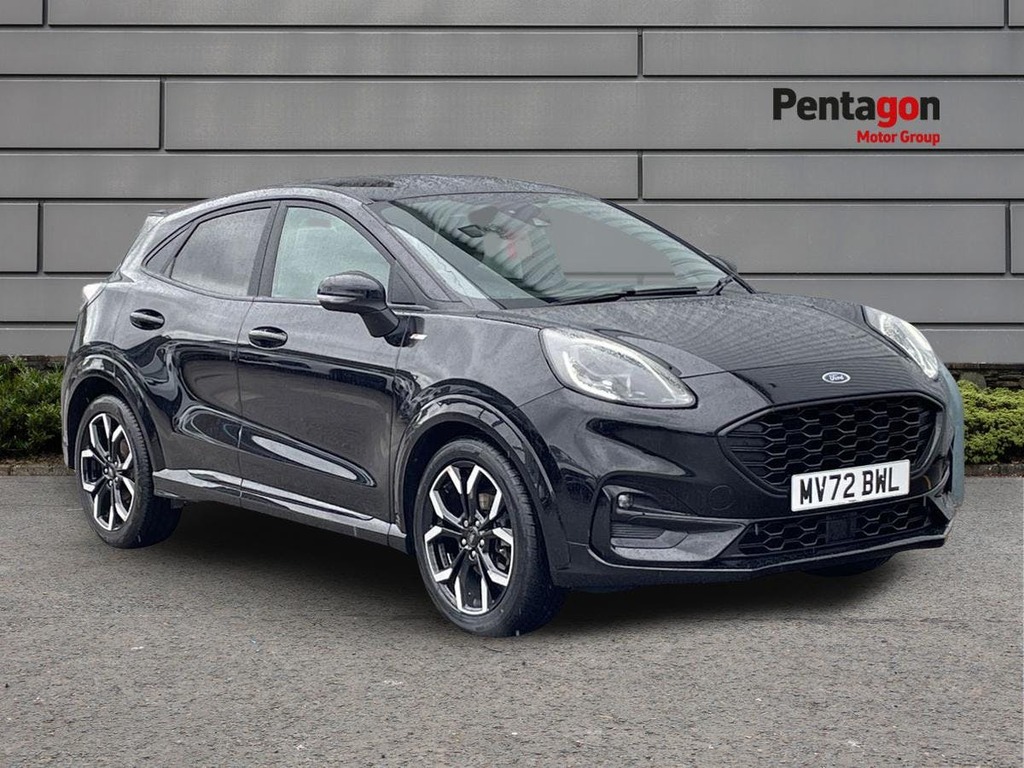 Ford Puma 1.0T Ecoboost Mhev St Line X Suv Hybrid Black