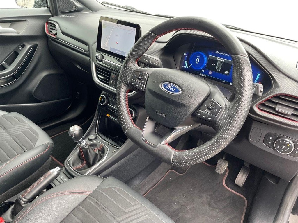Ford Puma 1.0T Ecoboost Mhev St Line X Suv Hybrid MV72BWL Black #5