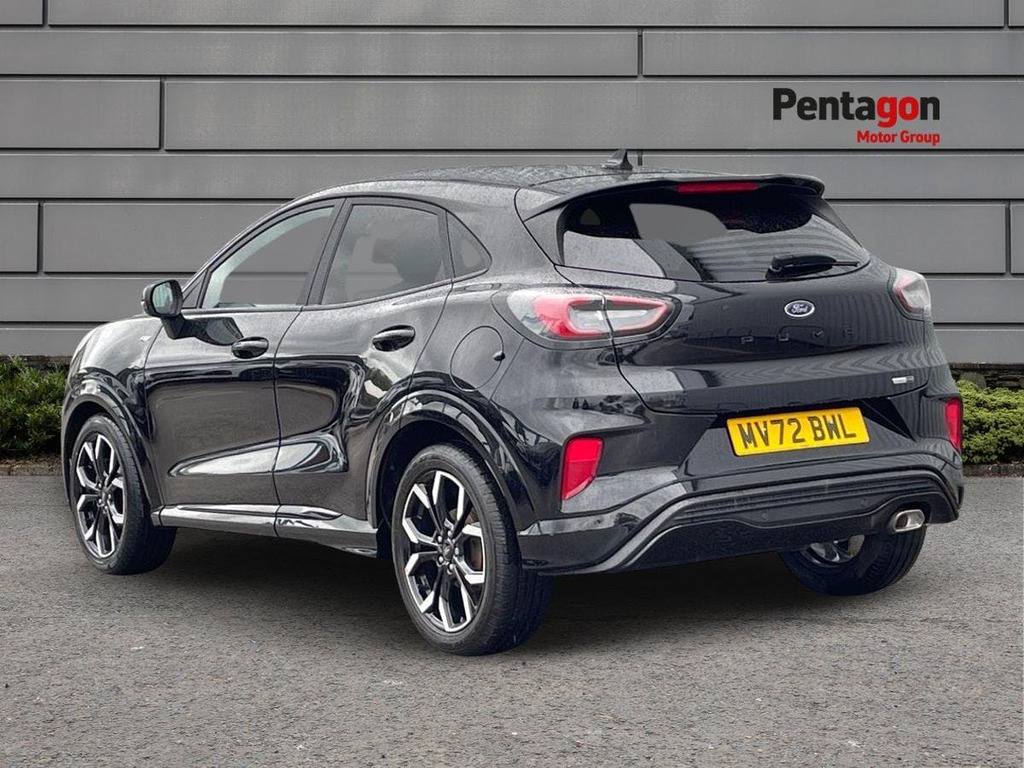 Ford Puma 1.0T Ecoboost Mhev St Line X Suv Hybrid MV72BWL Black #2