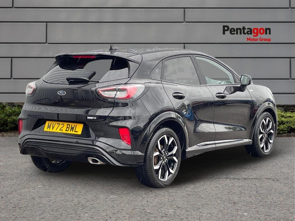 Ford Puma 1.0T Ecoboost Mhev St Line X Suv Hybrid MV72BWL Black #4