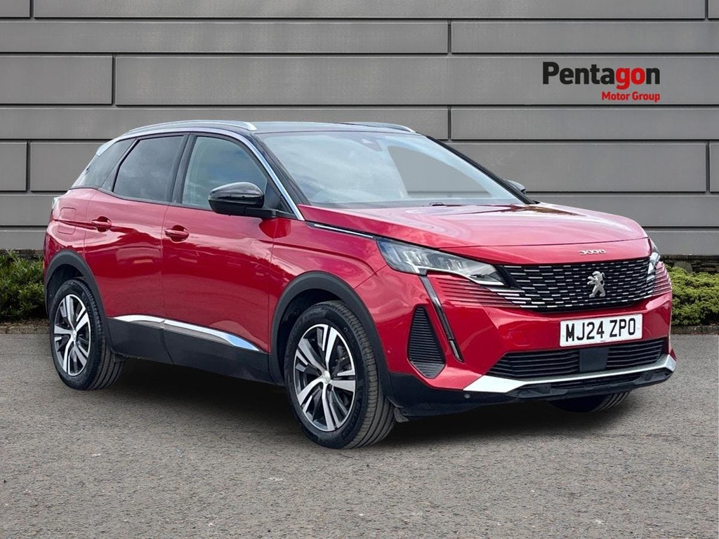 Peugeot 3008 1.2 Allure Premium Plus Suv Hybrid E D Red