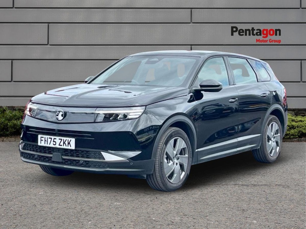 Vauxhall Grandland 1.2 Hybrid 145 Design E-dct6 Hatchback FH75ZKK Black #3
