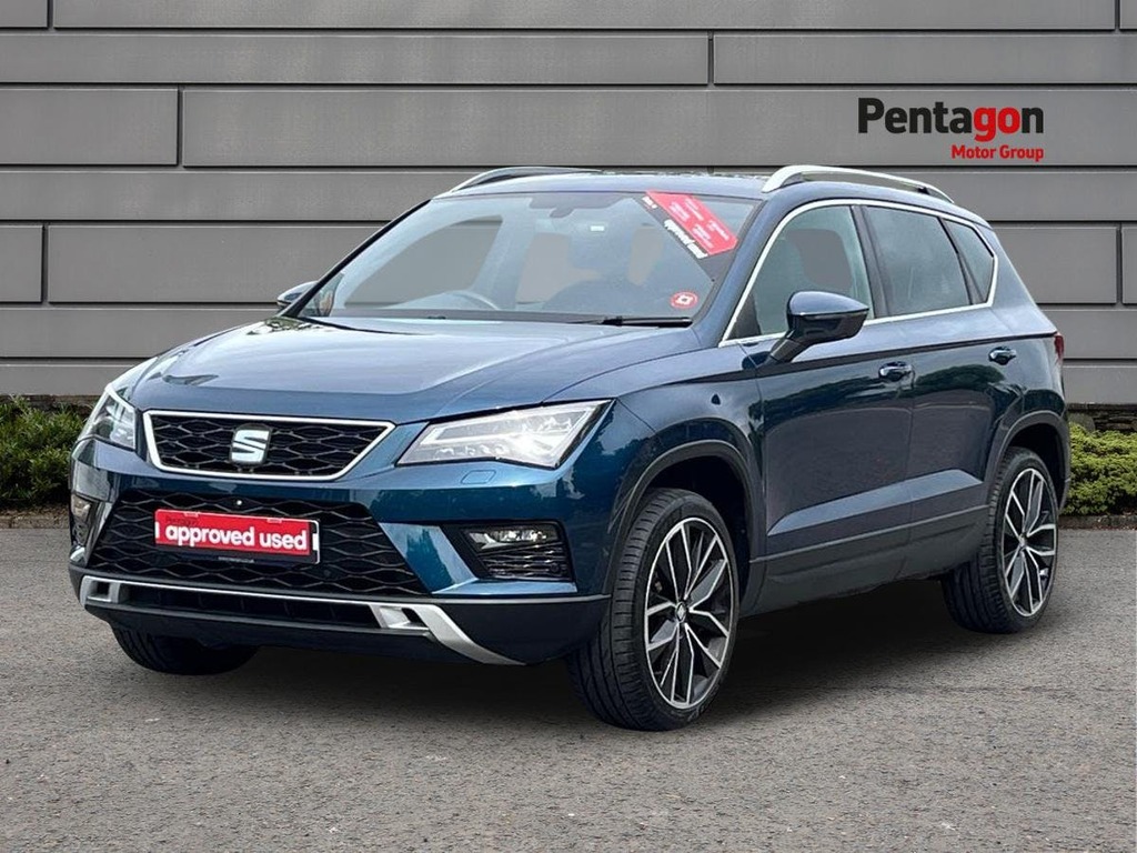 Seat Ateca 1.4 Ecotsi Xcellence Suv Euro 6 GU68FVA Blue #3