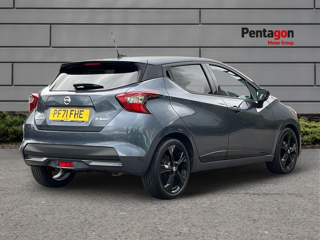 Nissan Micra 1.0 Ig T N Sport Hatchback Euro PF71FHE Grey #4