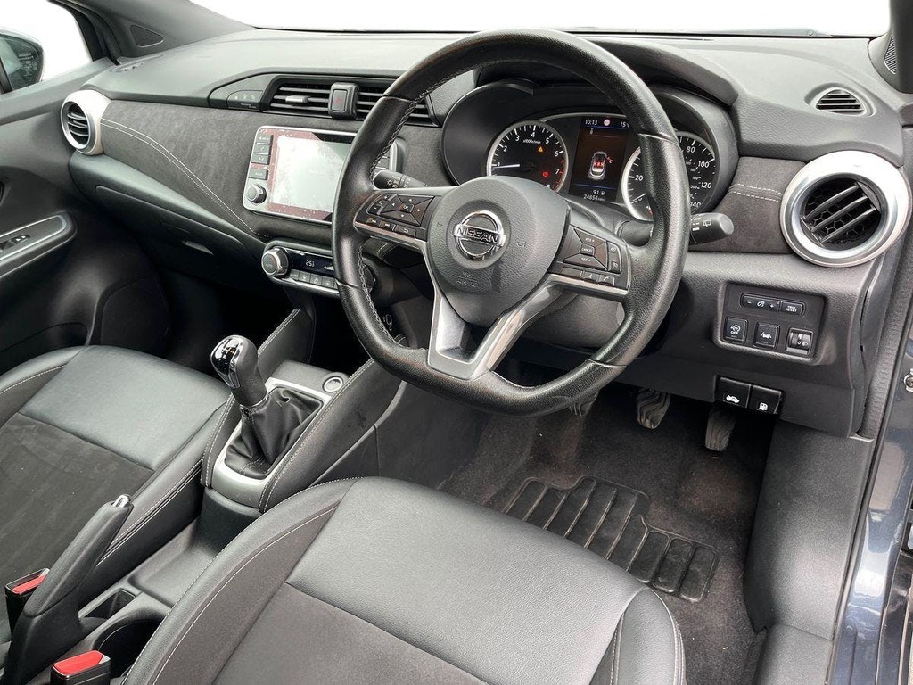 Nissan Micra 1.0 Ig T N Sport Hatchback Euro PF71FHE Grey #5