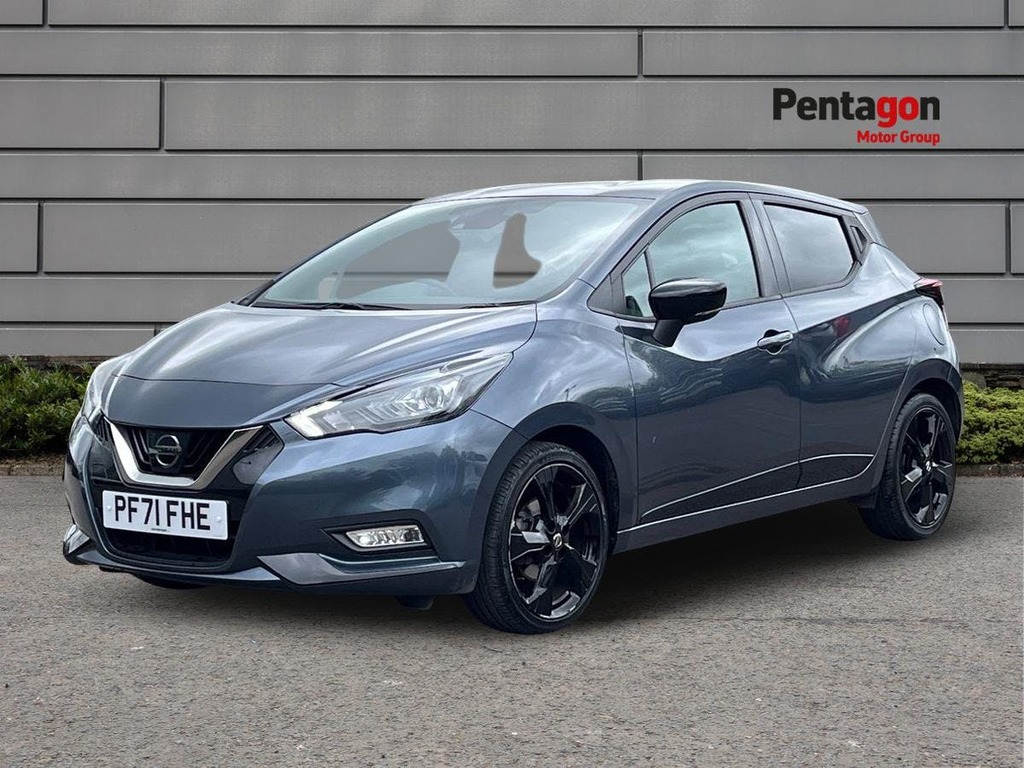 Nissan Micra 1.0 Ig T N Sport Hatchback Euro PF71FHE Grey #3