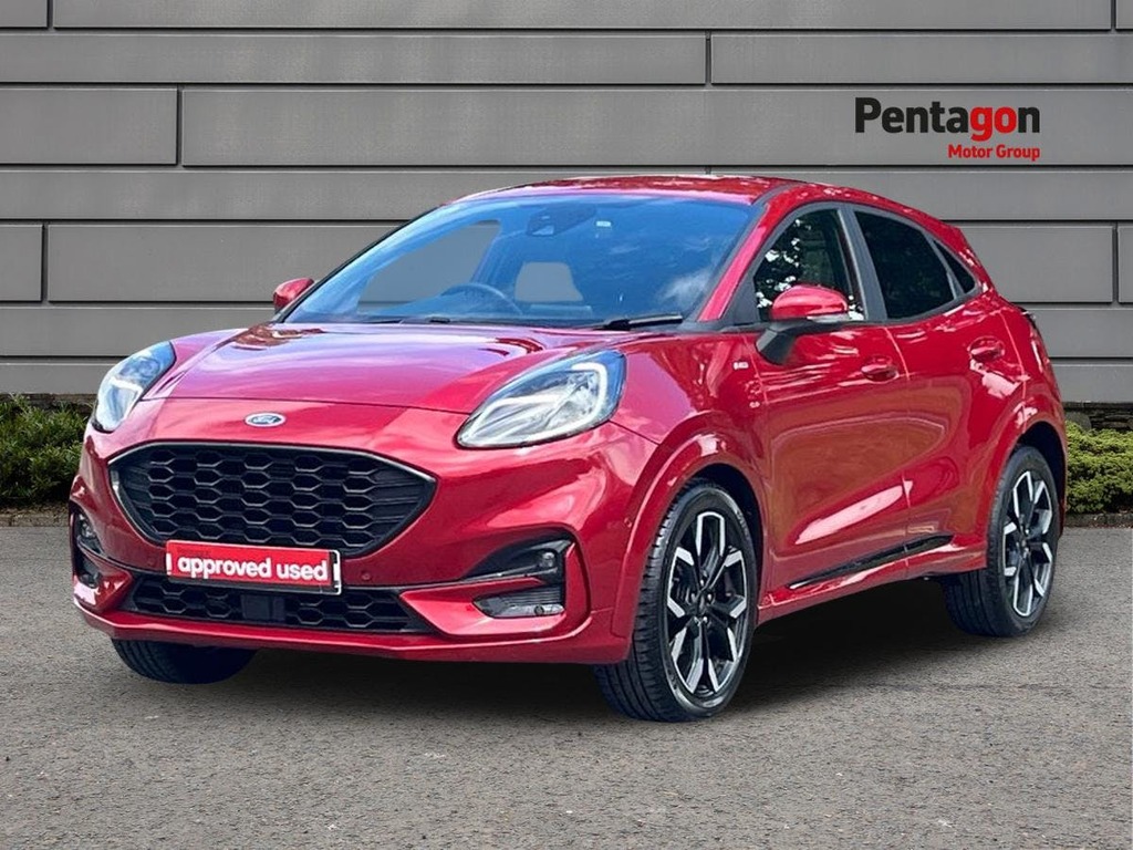 Ford Puma 1.0T Ecoboost Mhev St Line X First Edition Suv FP20JZJ Red #3