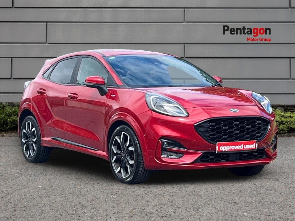 Ford Puma 1.0T Ecoboost Mhev St Line X First Edition Suv Red