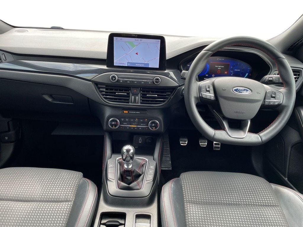 Ford Focus 1.0T Ecoboost Mhev St Line X Edition Hatchback WR70NZA Blue #6