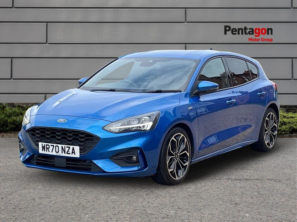Ford Focus 1.0T Ecoboost Mhev St Line X Edition Hatchback WR70NZA Blue #3