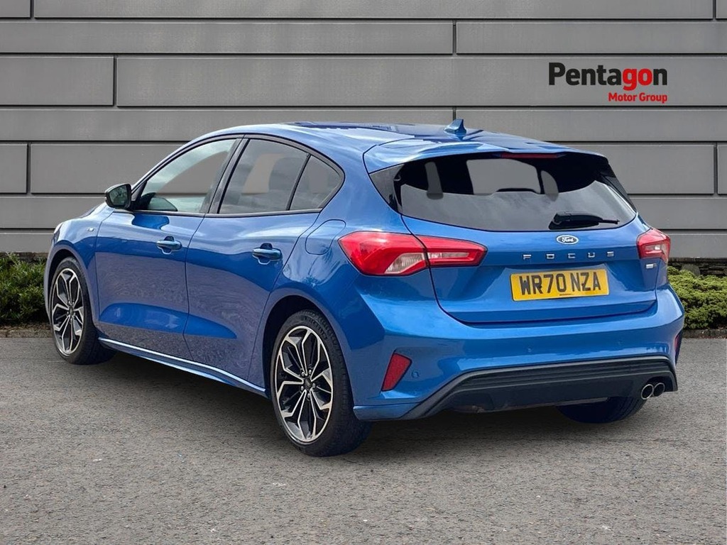 Ford Focus 1.0T Ecoboost Mhev St Line X Edition Hatchback WR70NZA Blue #2