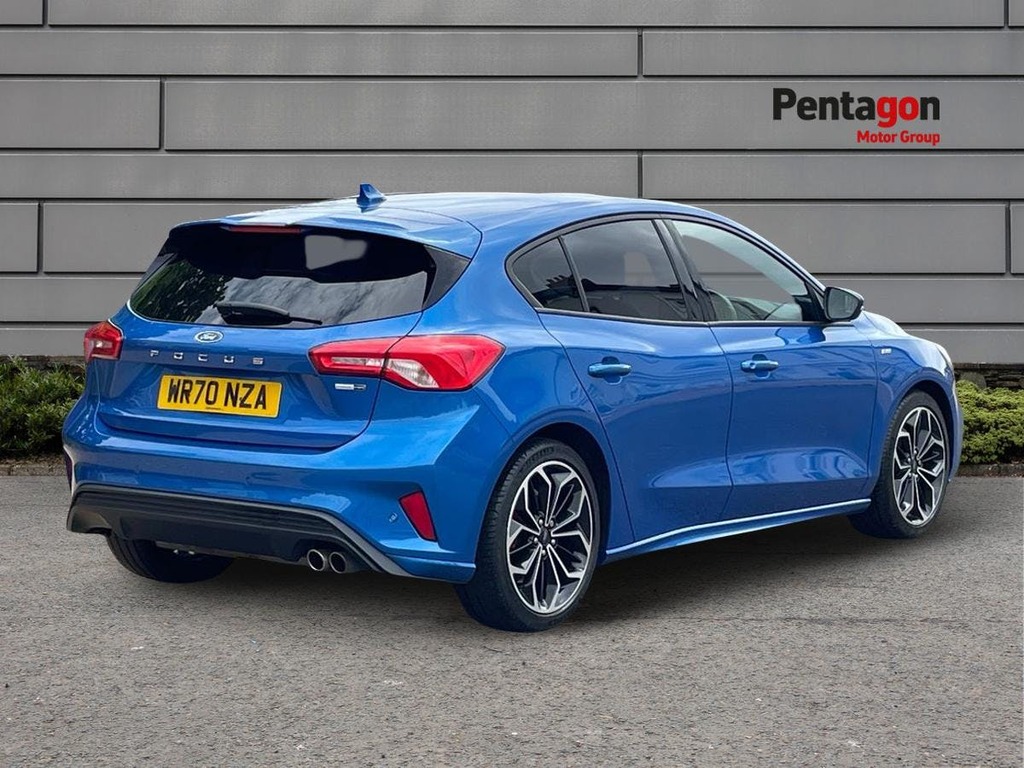 Ford Focus 1.0T Ecoboost Mhev St Line X Edition Hatchback WR70NZA Blue #4