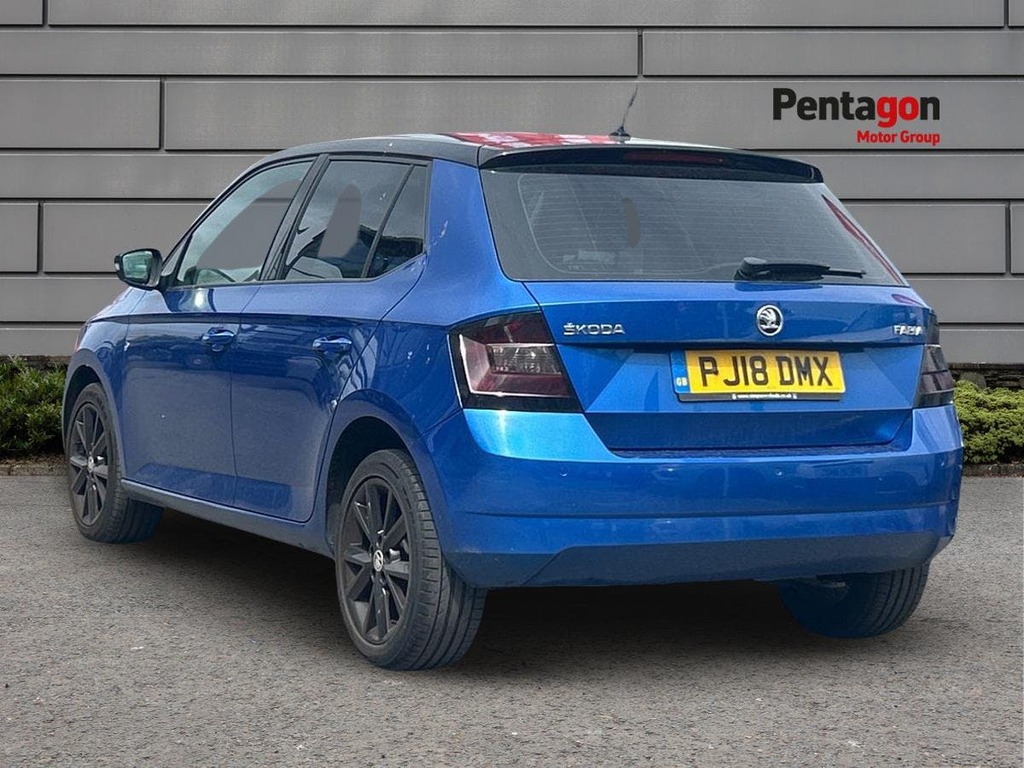 Skoda Fabia 1.0 Tsi Colour Edition Hatchback PJ18DMX Blue #2