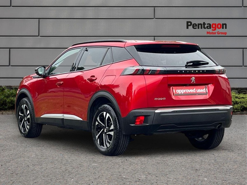 Peugeot 2008 1.2 Puretech Allure Premium Suv FT22RYV Red #2